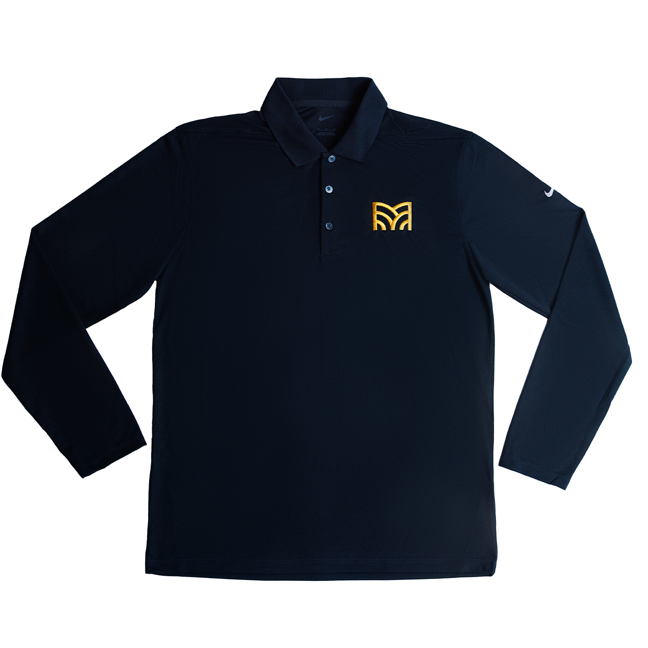 Missouri's Own Black Long Sleeve Polo