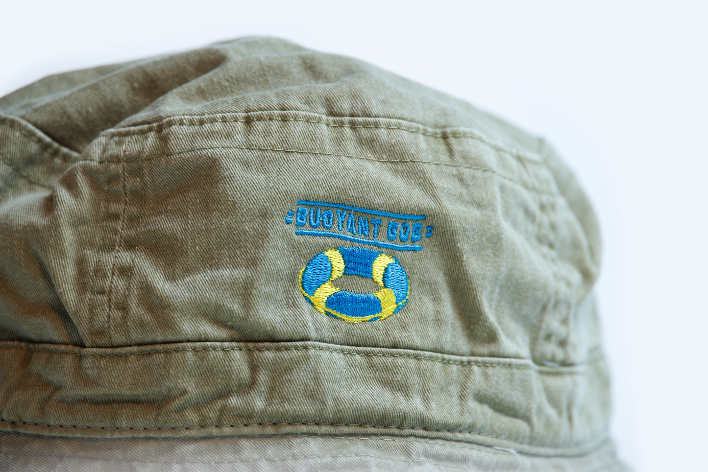 Buoyant Bob Khaki Bucket Hat