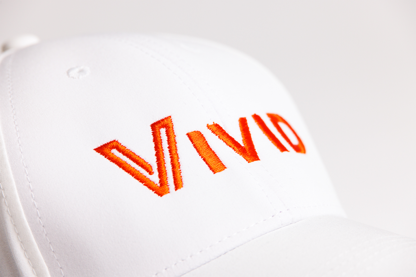 Vivid White Golf Hat