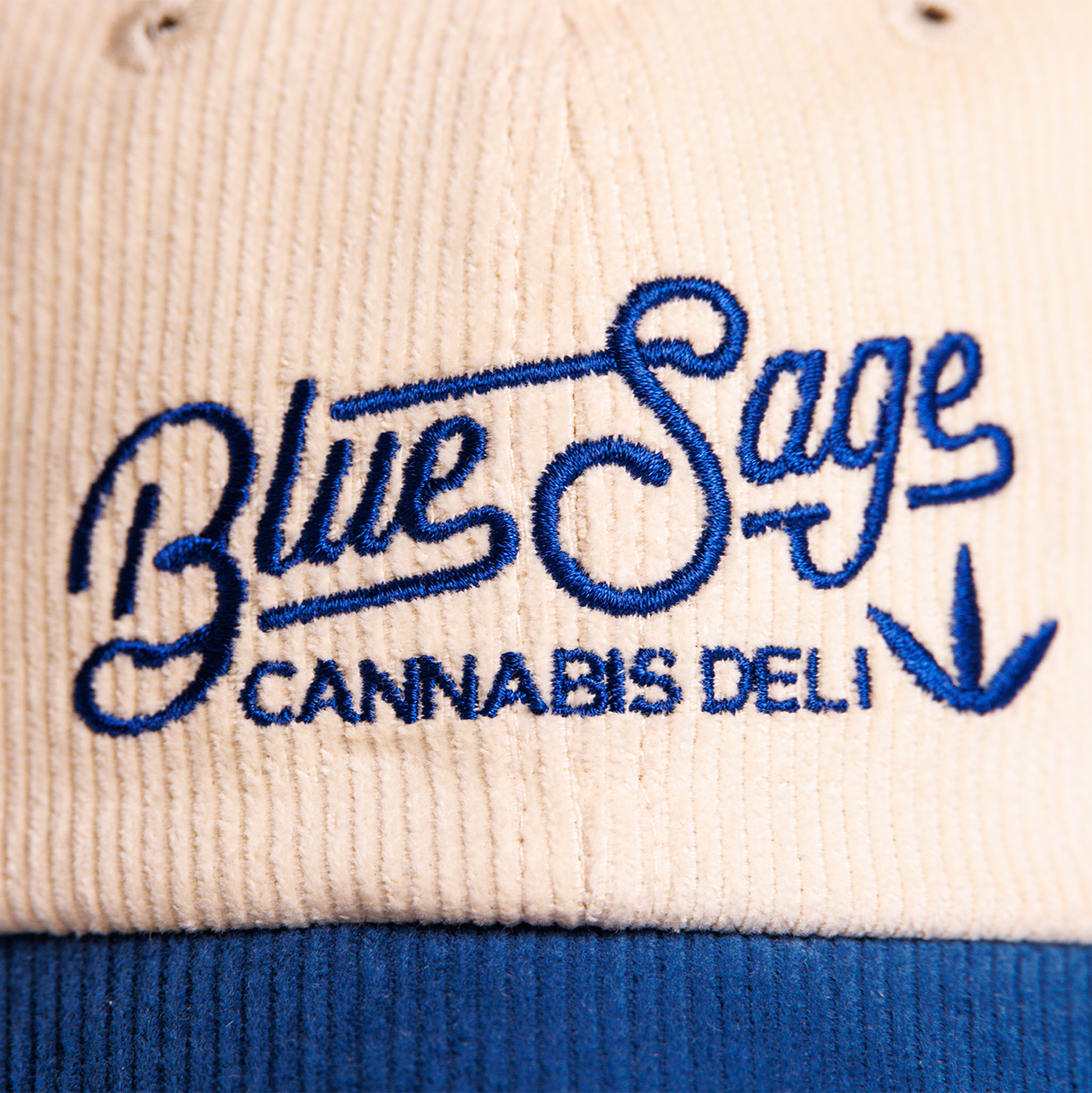 Blue Sage Corduroy Hat