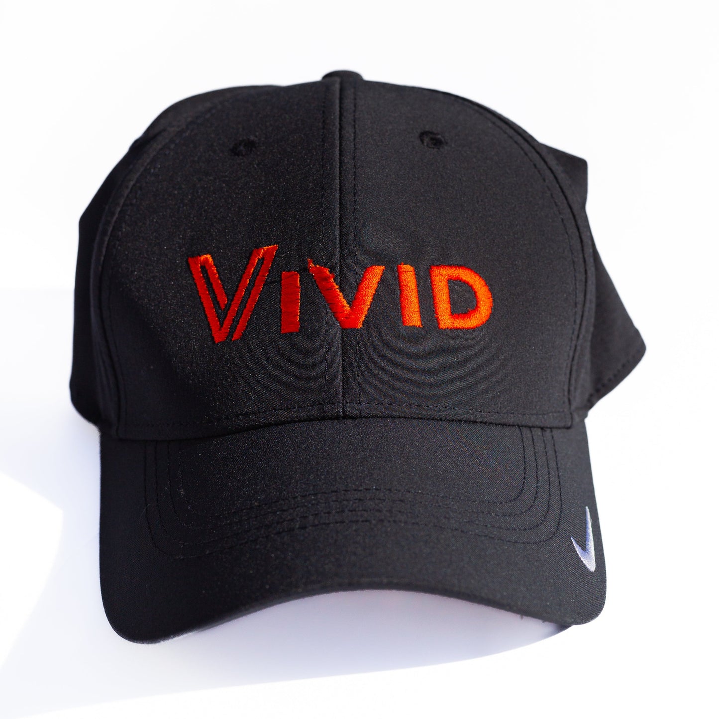 Vivid Black Golf Hat