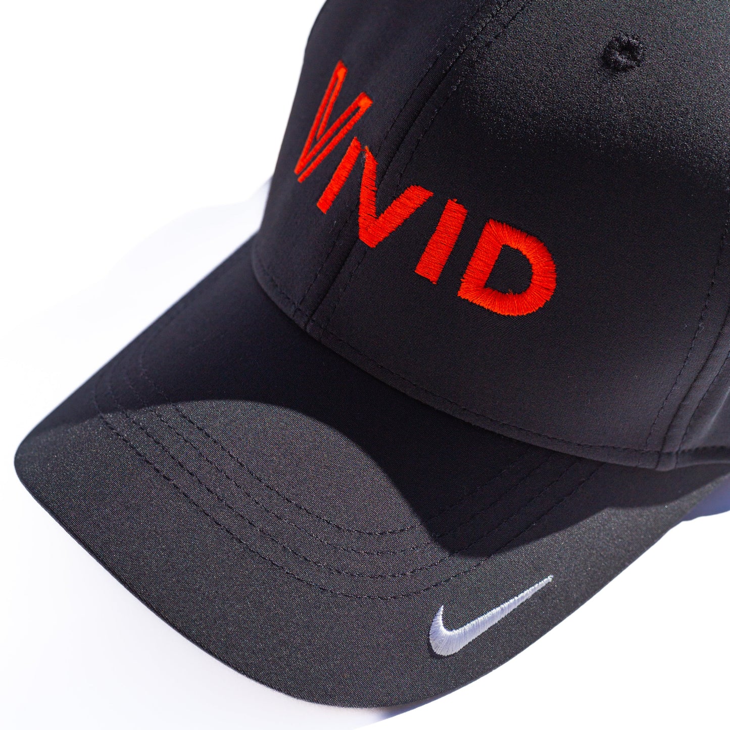 Vivid Black Golf Hat